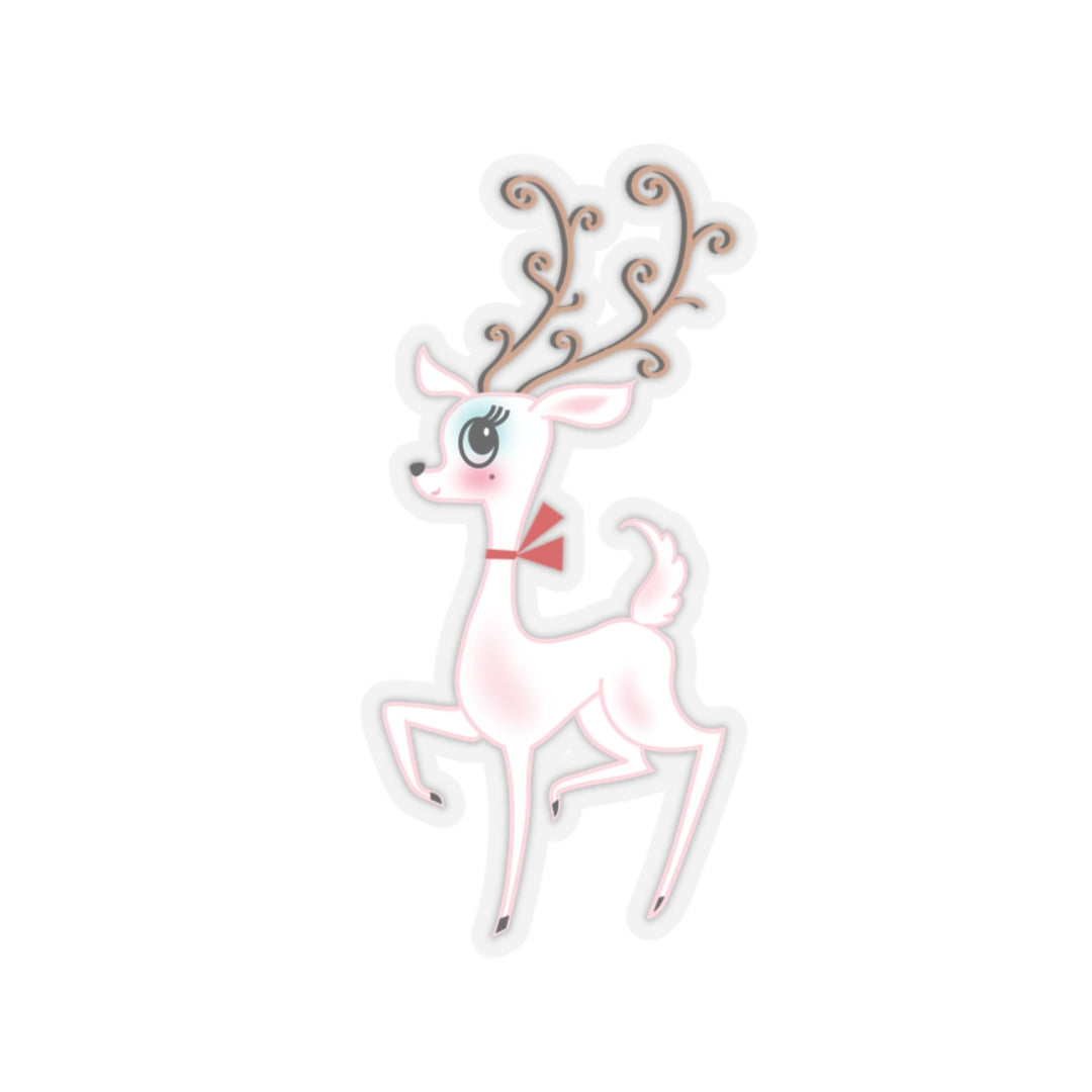 Christmas Reindeer • Kiss-Cut Sticker