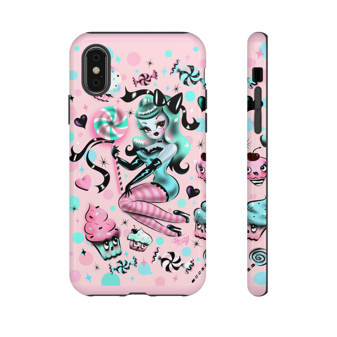 Mint Sugar Pinup • Tough Phone Case