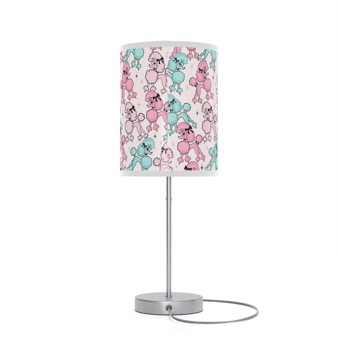 Poodlerama on Cream • Lamp