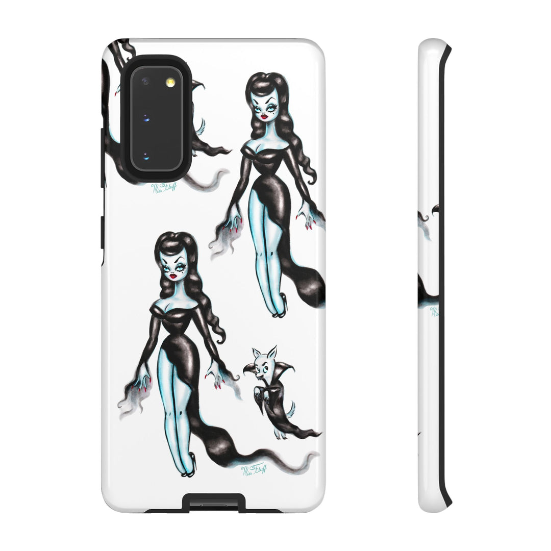 Vampira with Nosferachi • Tough Phone Case