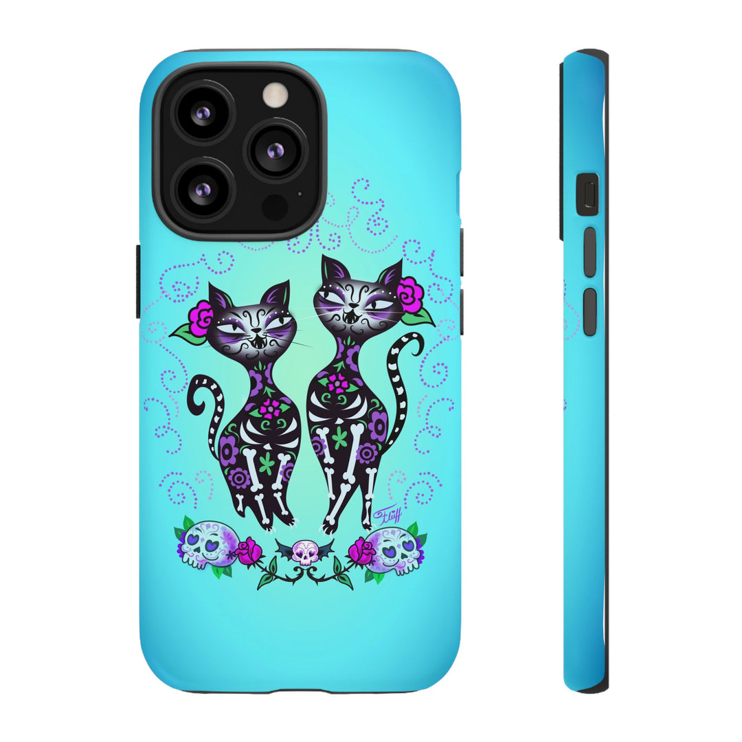 Sugar Skull Cats • Tough Phone Case