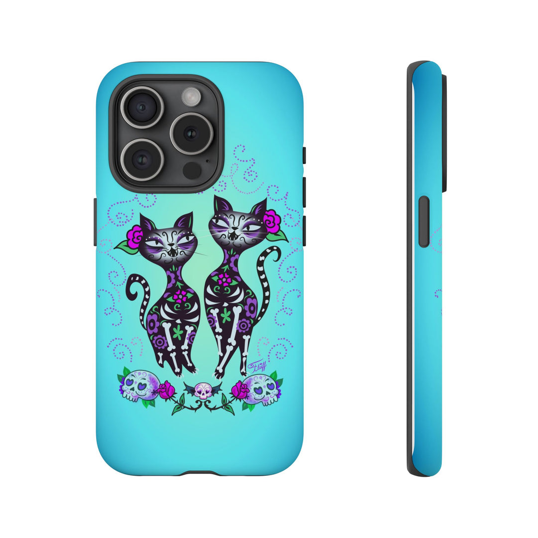 Sugar Skull Cats • Tough Phone Case