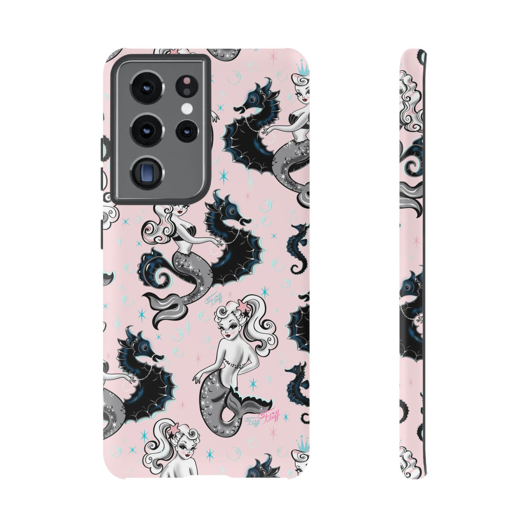 Pearla on Pink • Tough Phone Case