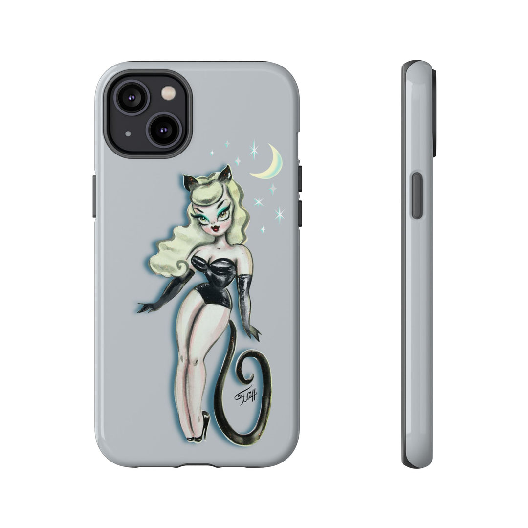 Blonde Cat Girl • Tough Phone Case