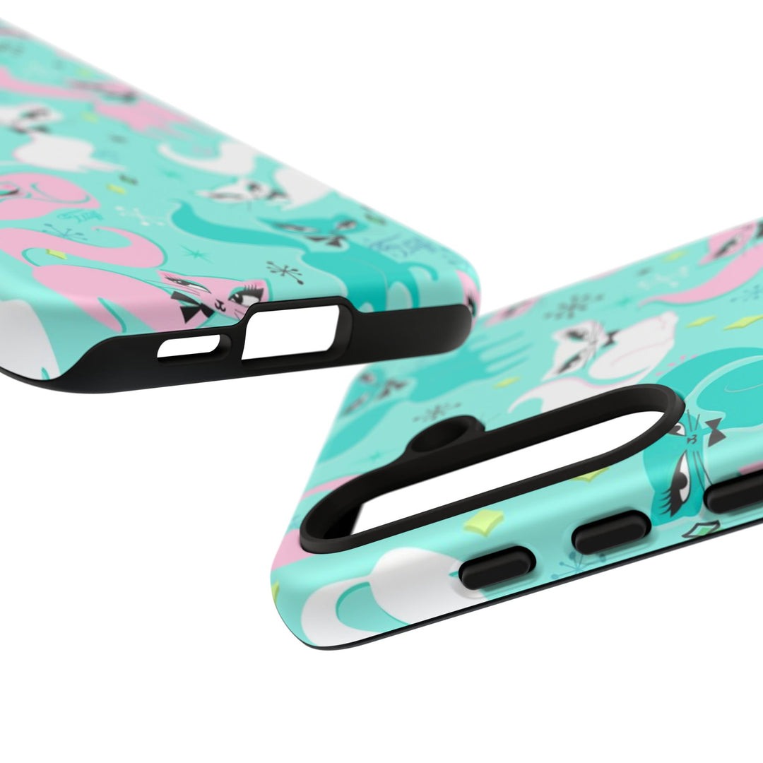 Swanky Kittens • Tough Phone Case