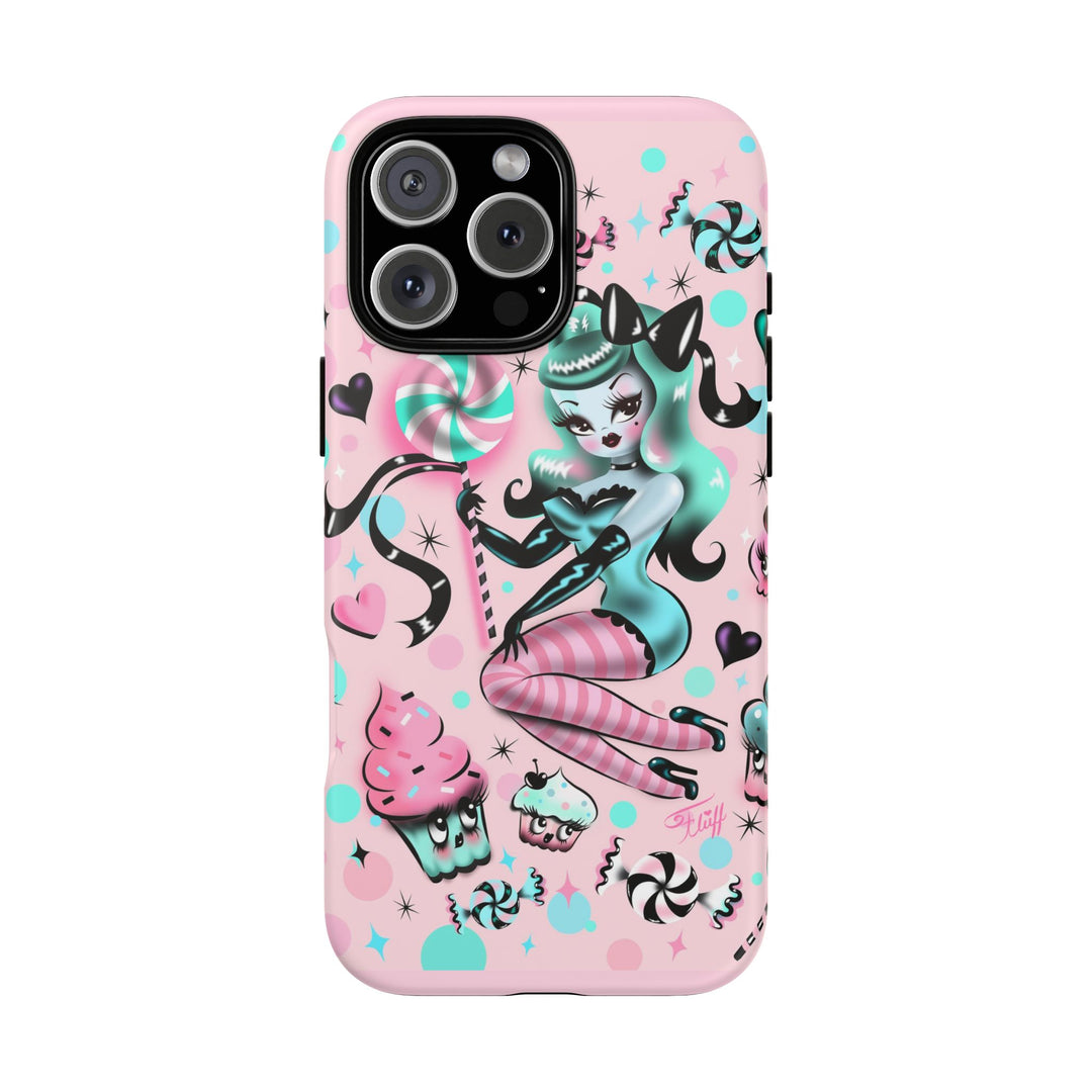 Mint Sugar Pinup • Tough Phone Case