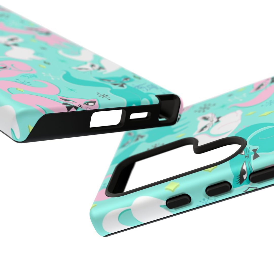 Swanky Kittens • Tough Phone Case