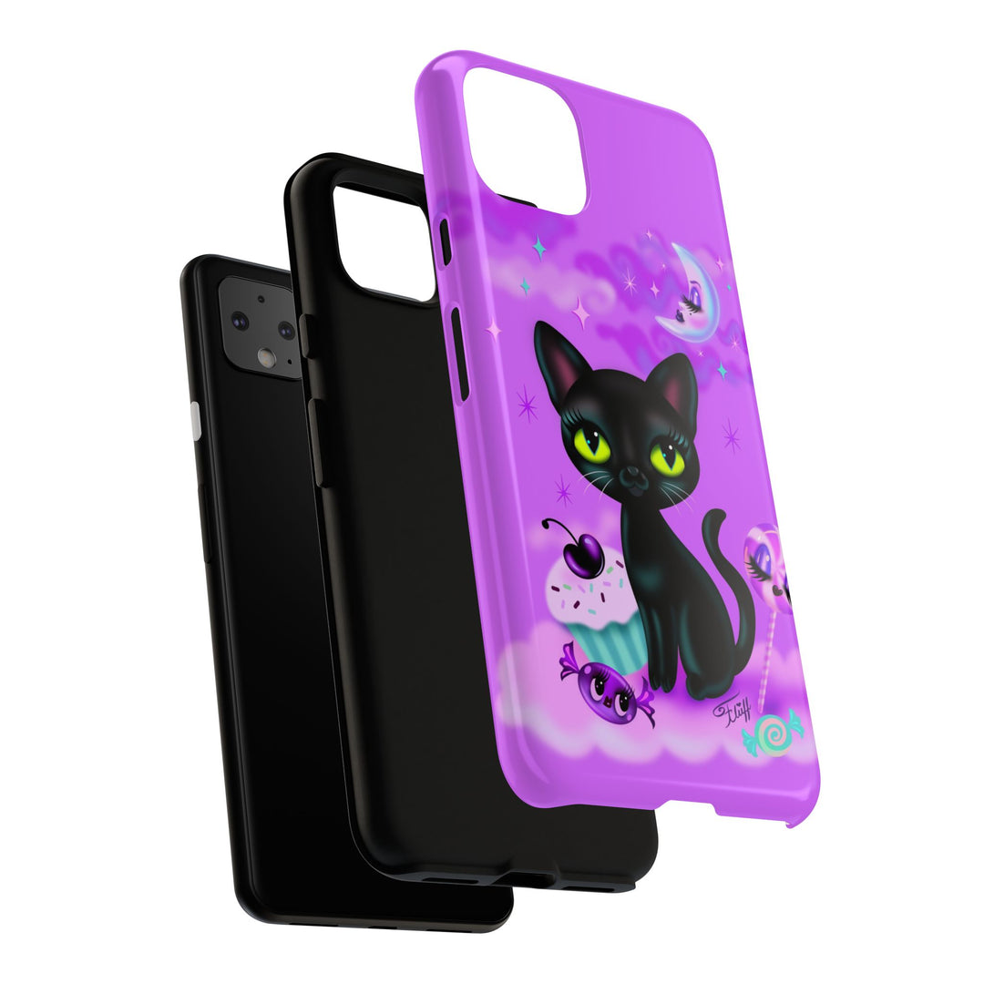 Vyolette in the Sky with Candies  • Tough Phone Case