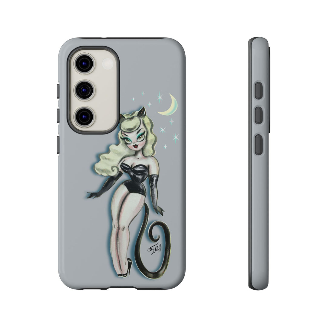 Blonde Cat Girl • Tough Phone Case