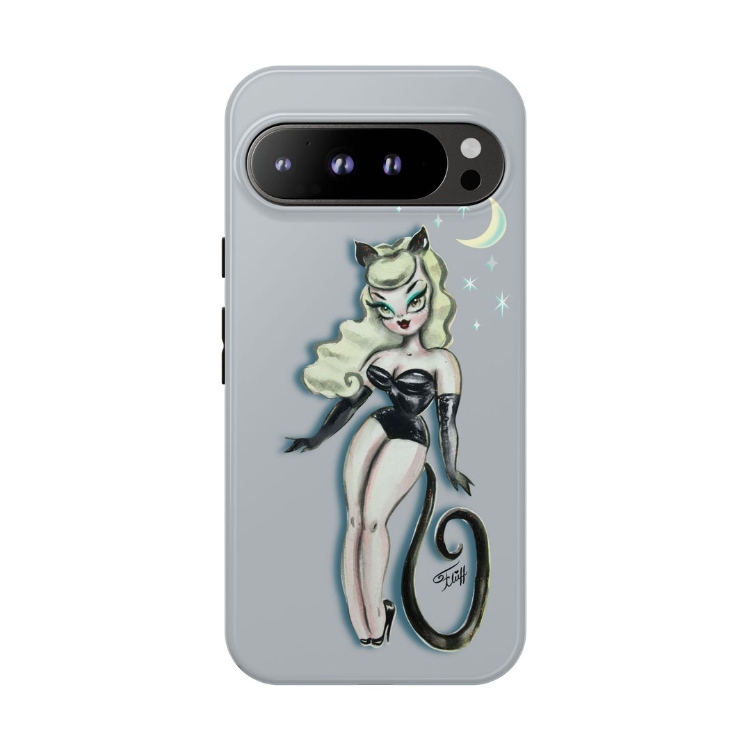 Blonde Cat Girl • Tough Phone Case