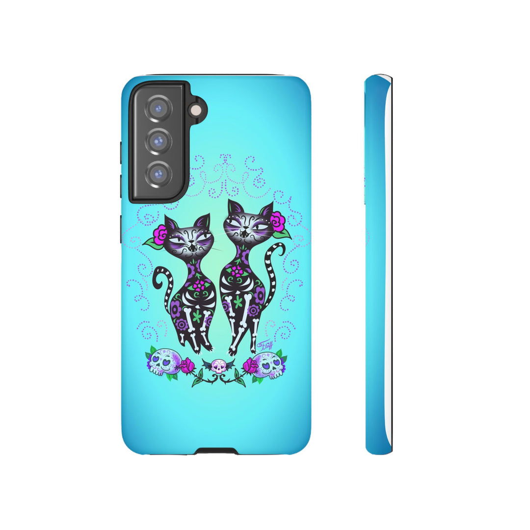 Sugar Skull Cats • Tough Phone Case