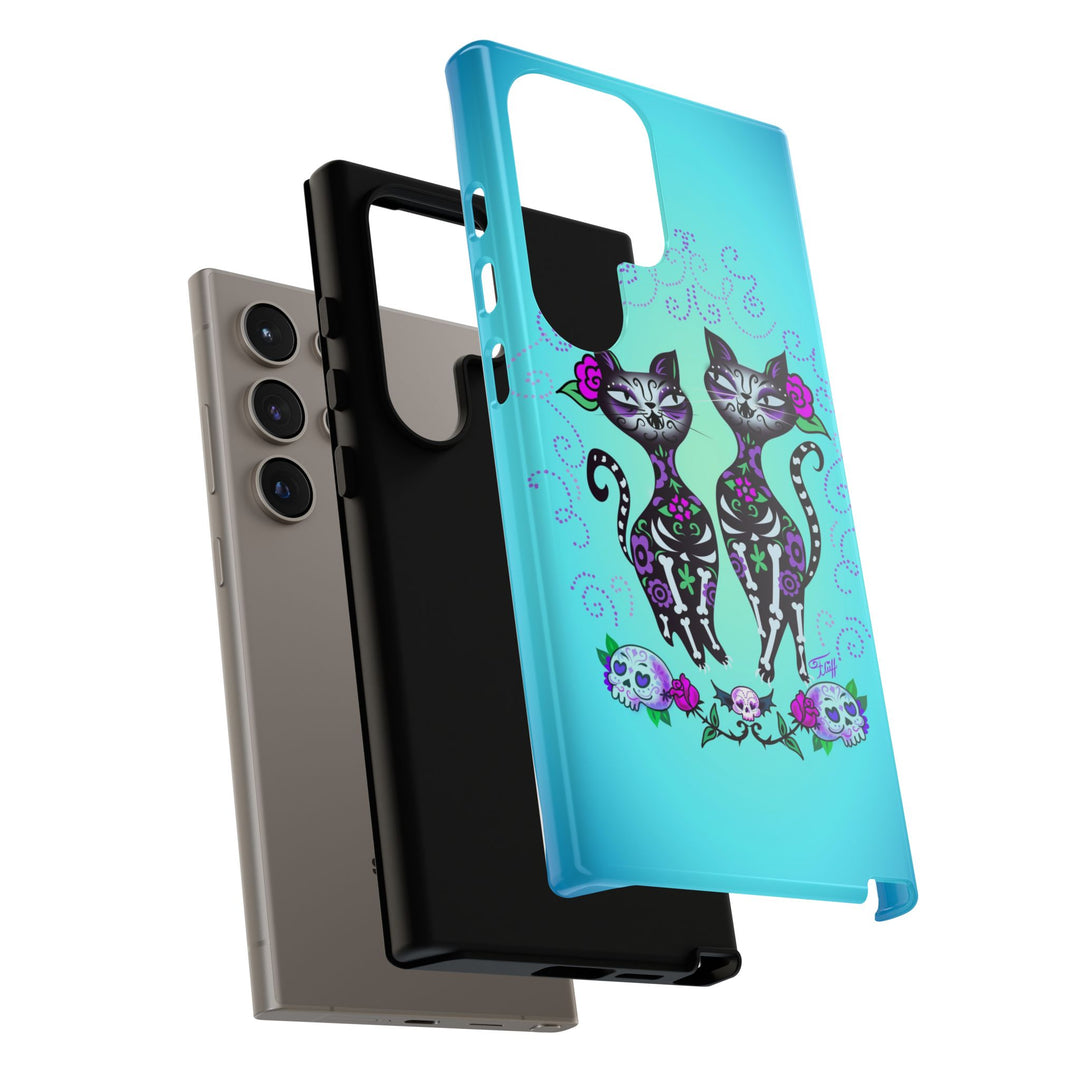 Sugar Skull Cats • Tough Phone Case