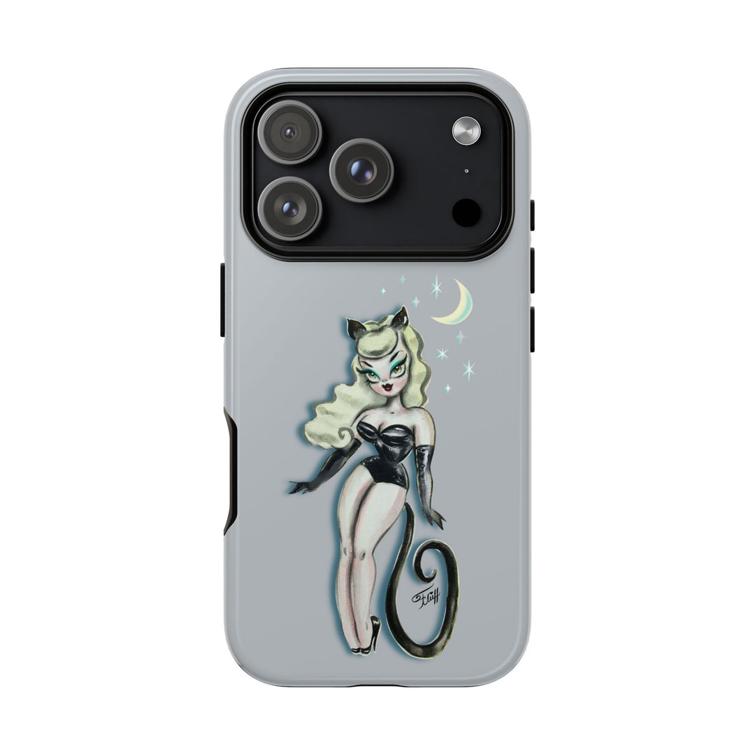 Blonde Cat Girl • Tough Phone Case