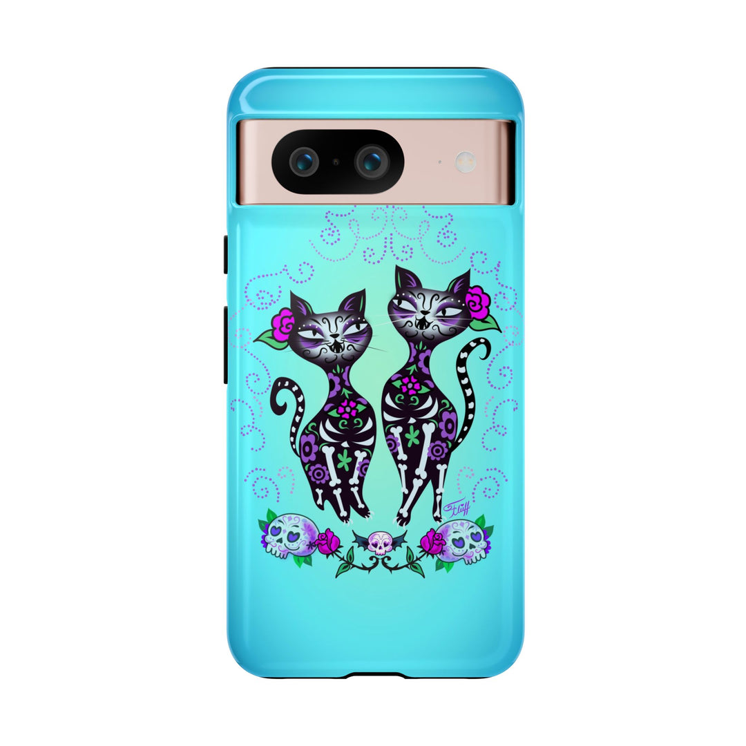 Sugar Skull Cats • Tough Phone Case