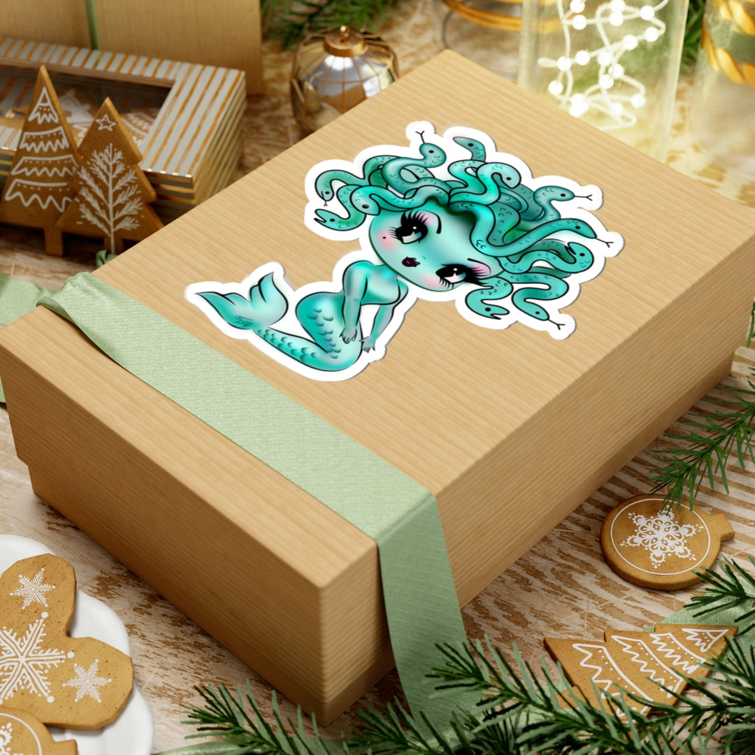 Baby Medusa Mermaid • Kiss-Cut Sticker