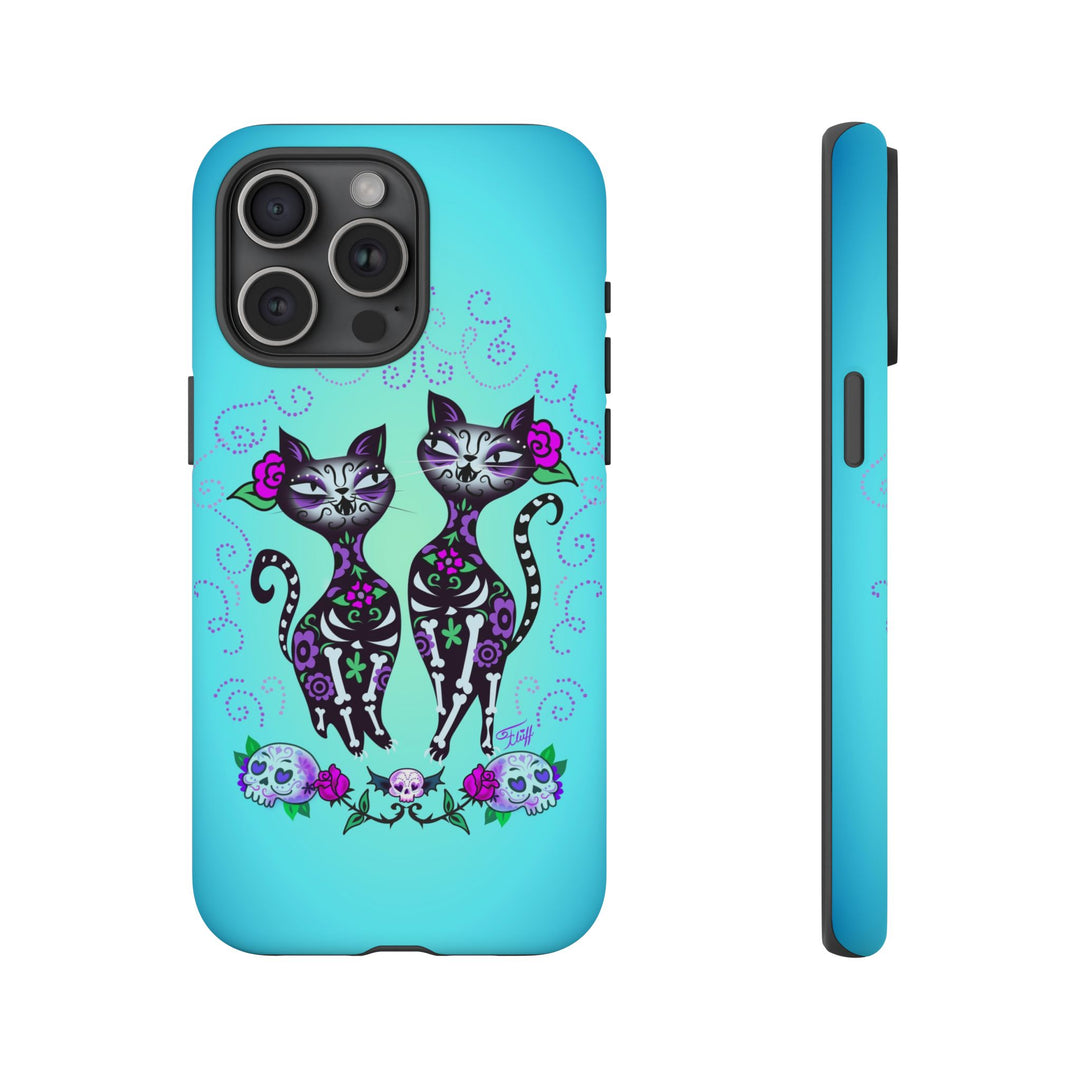 Sugar Skull Cats • Tough Phone Case