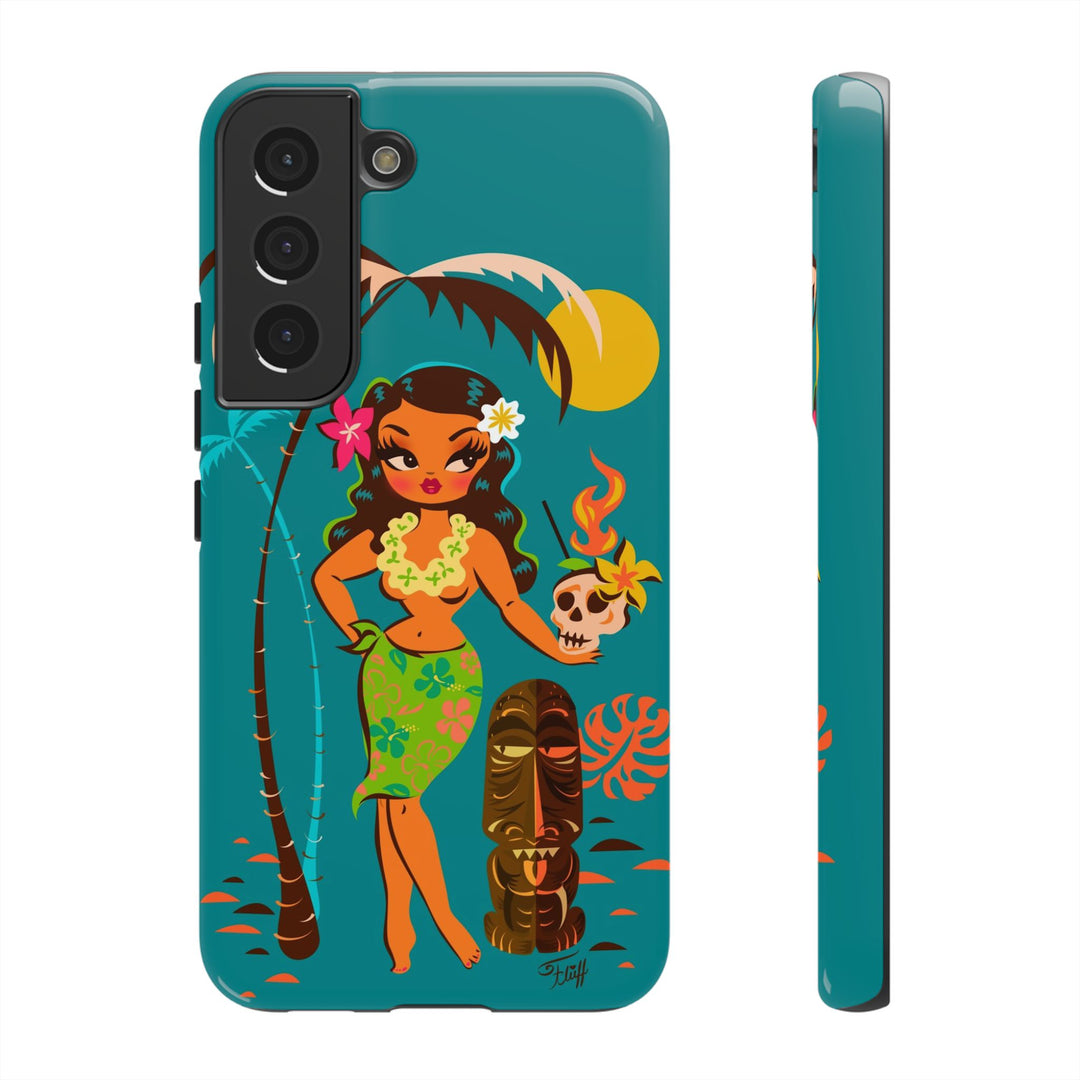 Tiki Temptress • With Skull Mug • Phone Case