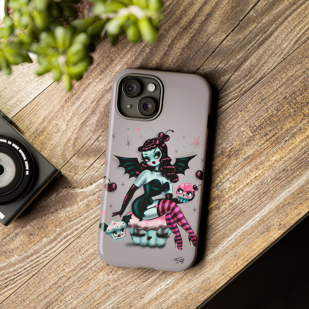 Spooky Cupcake Doll • Tough Phone Case