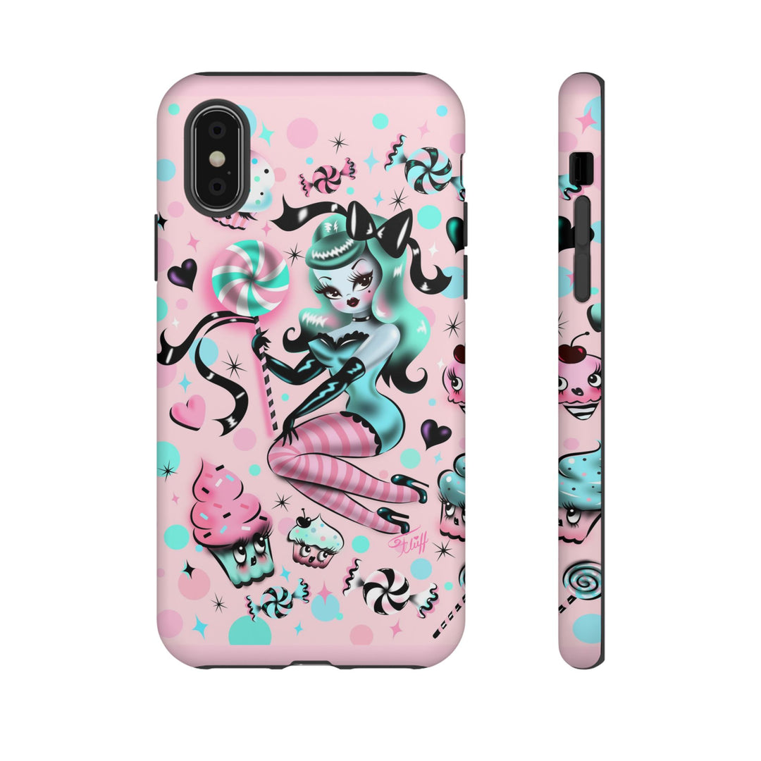 Mint Sugar Pinup • Tough Phone Case