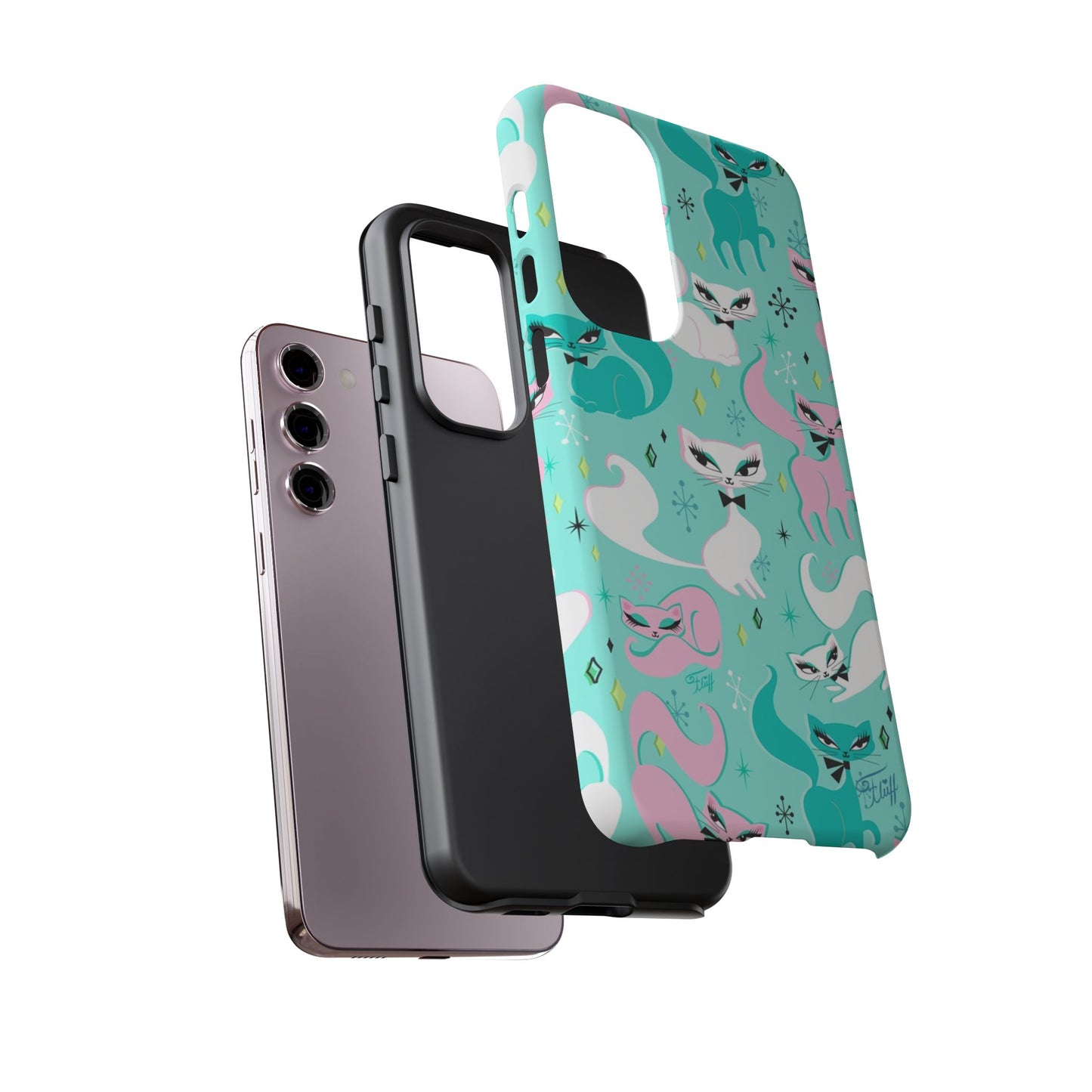 Swanky Kittens • Tough Phone Case