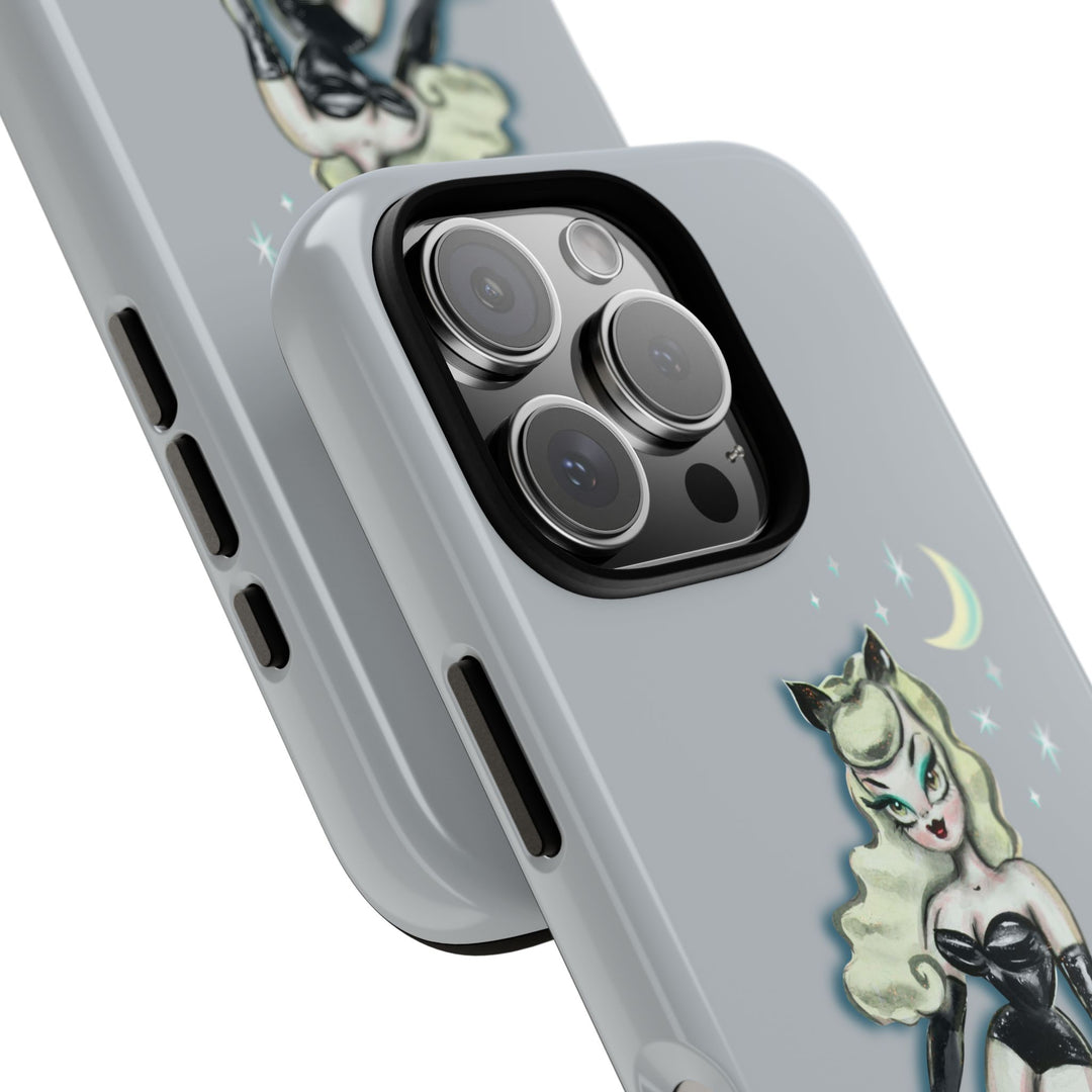 Blonde Cat Girl • Tough Phone Case
