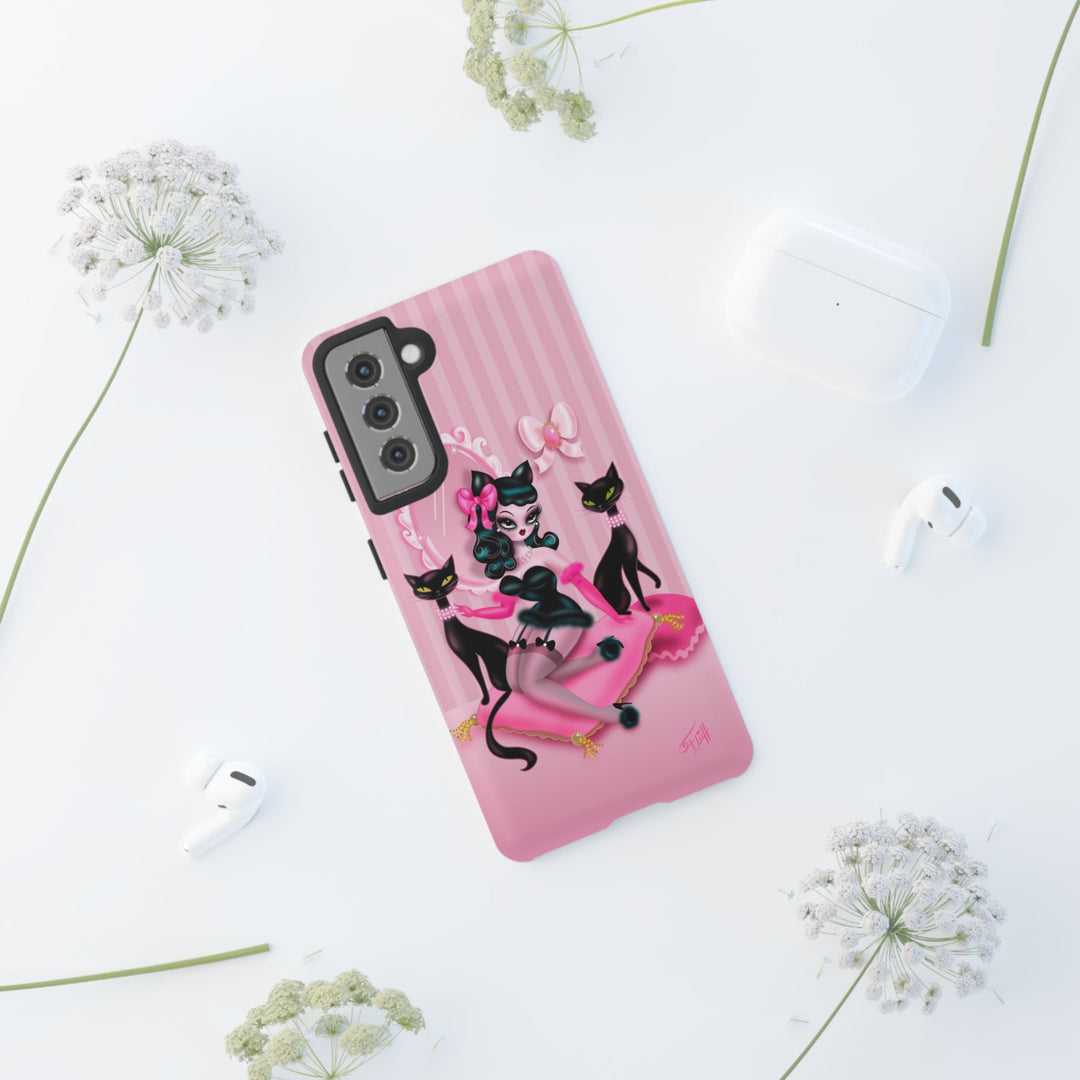 Kitten Boudoir Doll • Tough Phone Case