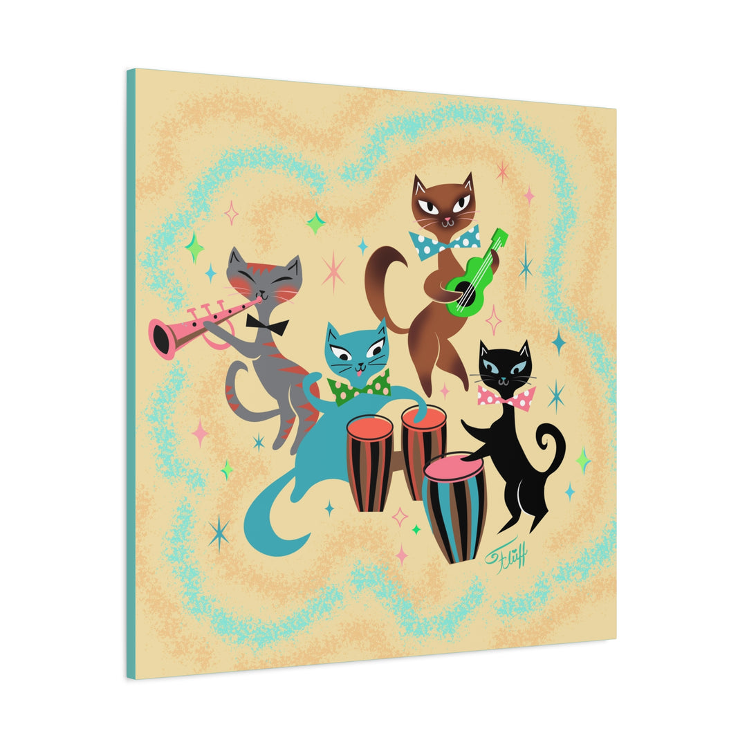 Mambo Kitties Band • Canvas Gallery Wrap 3