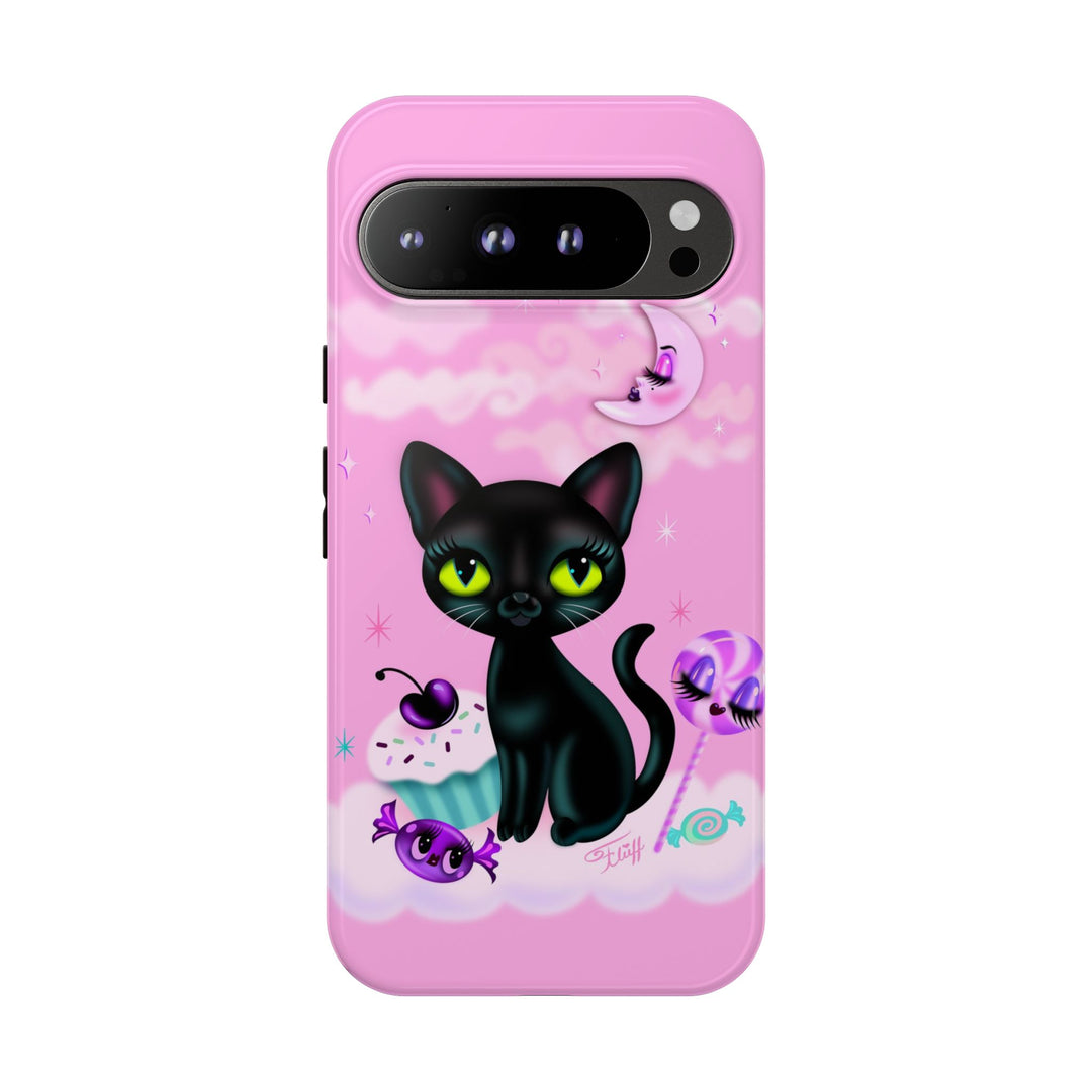 Vyolette in the Sky with Candies Pink • Tough Phone Case