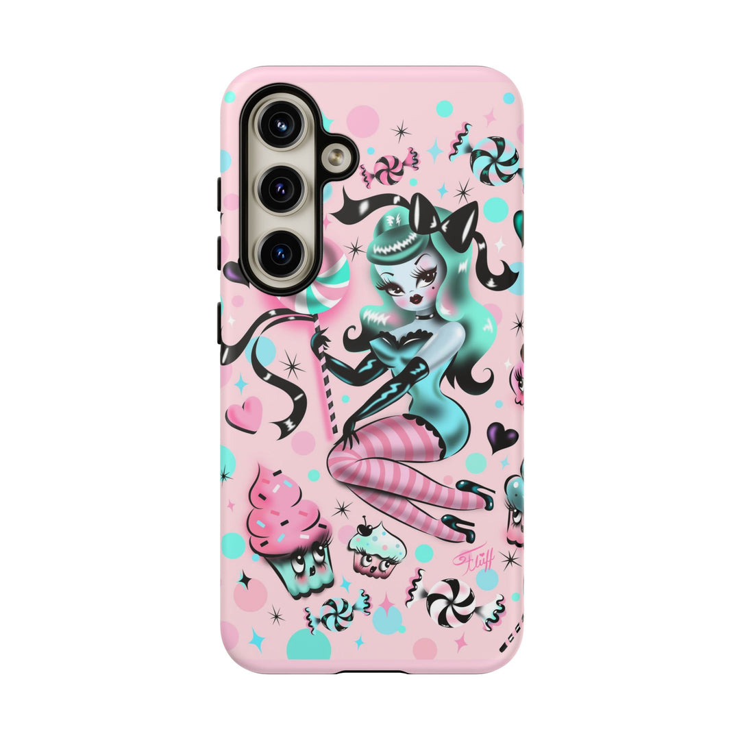 Mint Sugar Pinup • Tough Phone Case