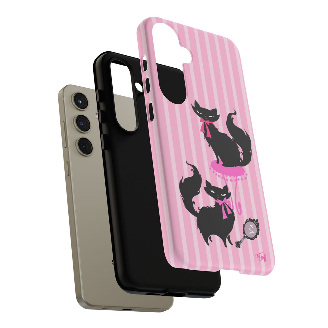 Naughty Kitties • Tough Phone Case