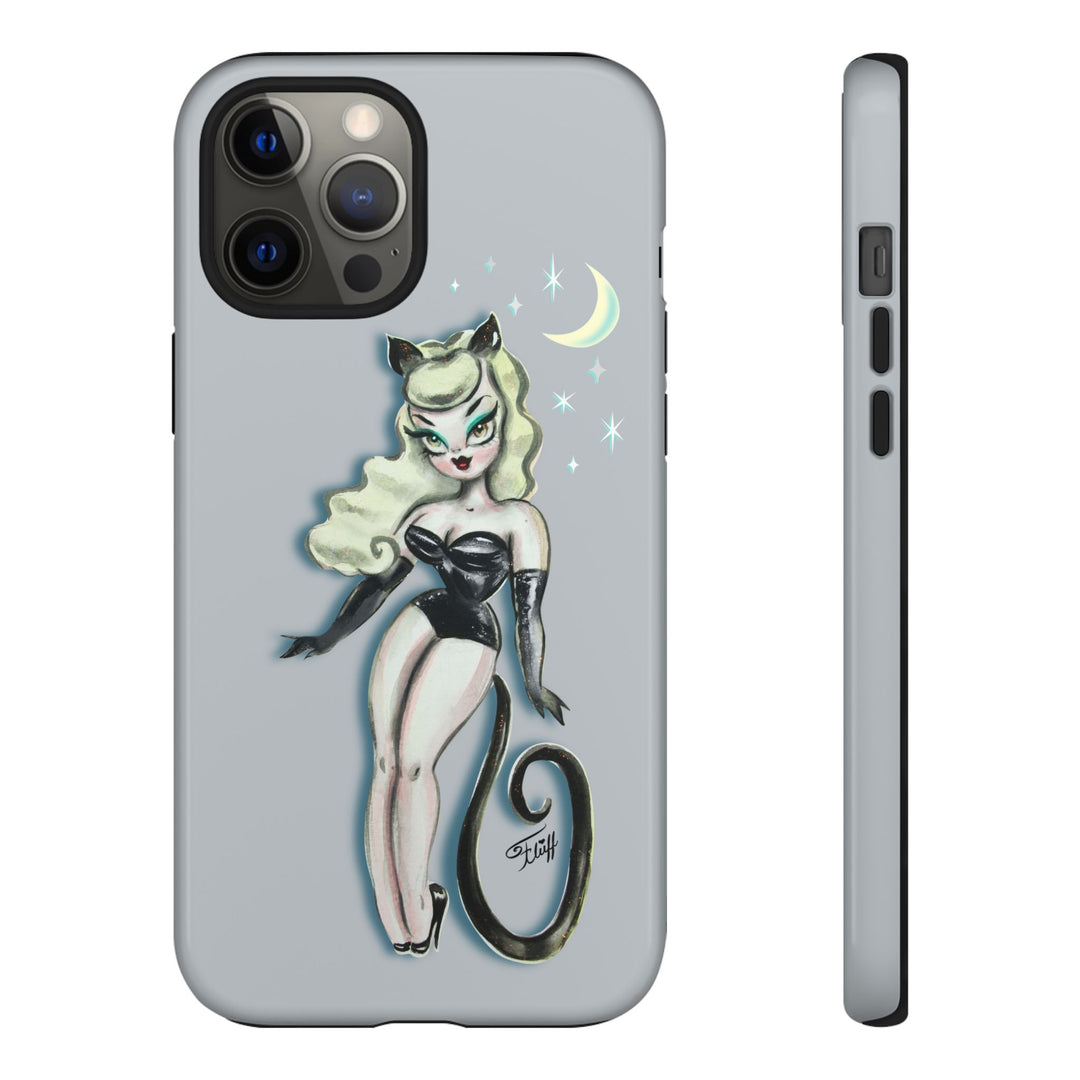 Blonde Cat Girl • Tough Phone Case