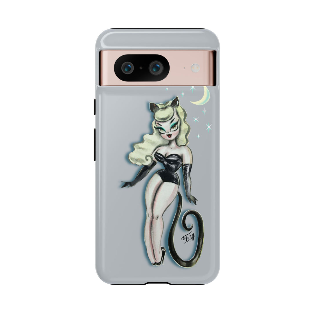 Blonde Cat Girl • Tough Phone Case