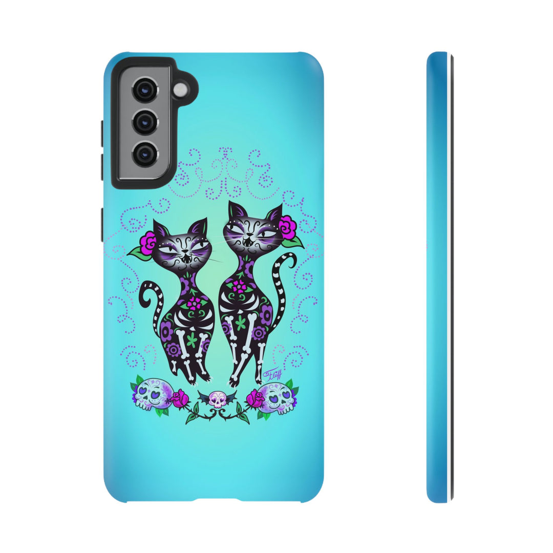 Sugar Skull Cats • Tough Phone Case