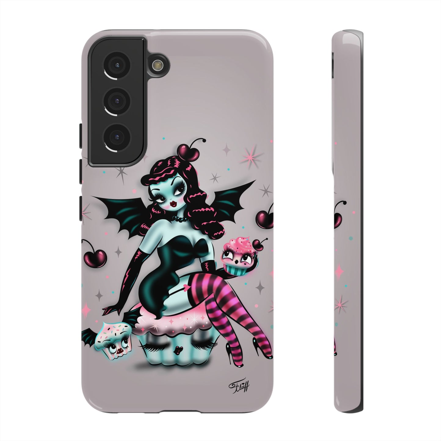 Spooky Cupcake Doll • Tough Phone Case