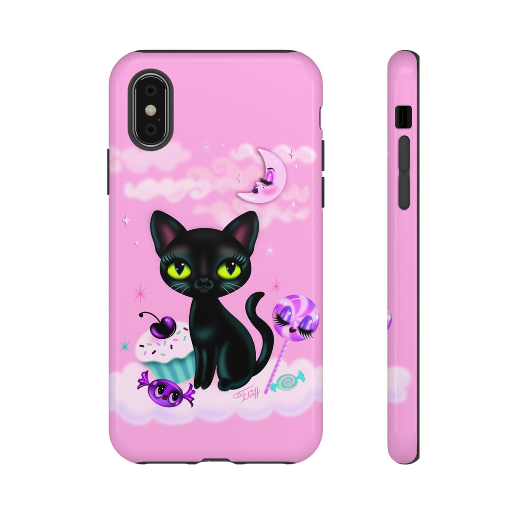 Vyolette in the Sky with Candies Pink • Tough Phone Case