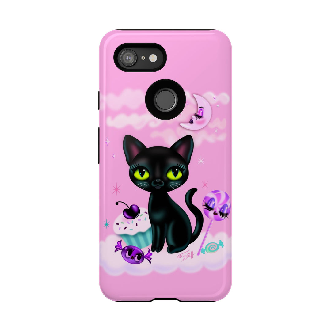 Vyolette in the Sky with Candies Pink • Tough Phone Case