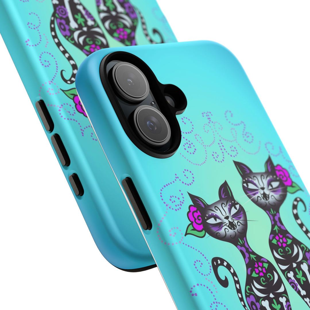 Sugar Skull Cats • Tough Phone Case