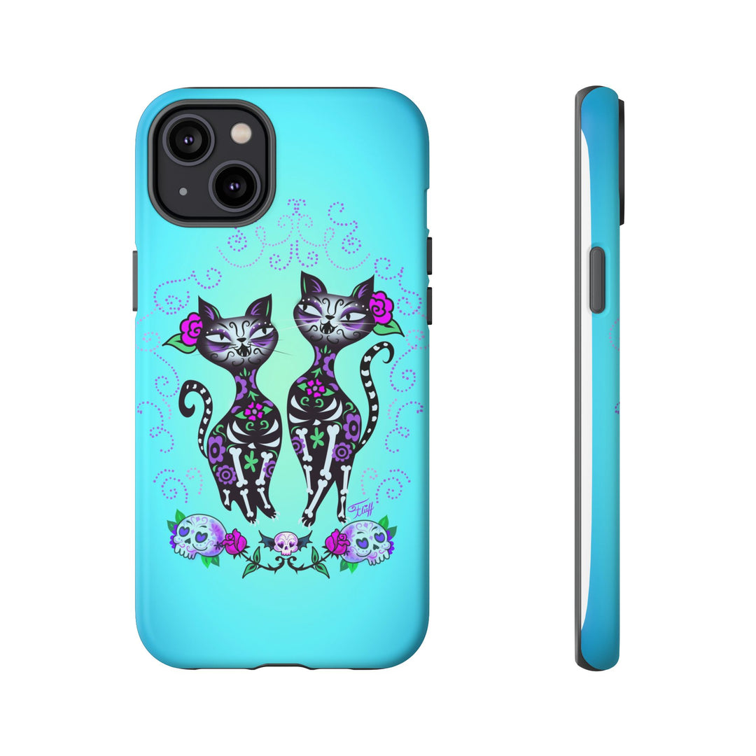 Sugar Skull Cats • Tough Phone Case