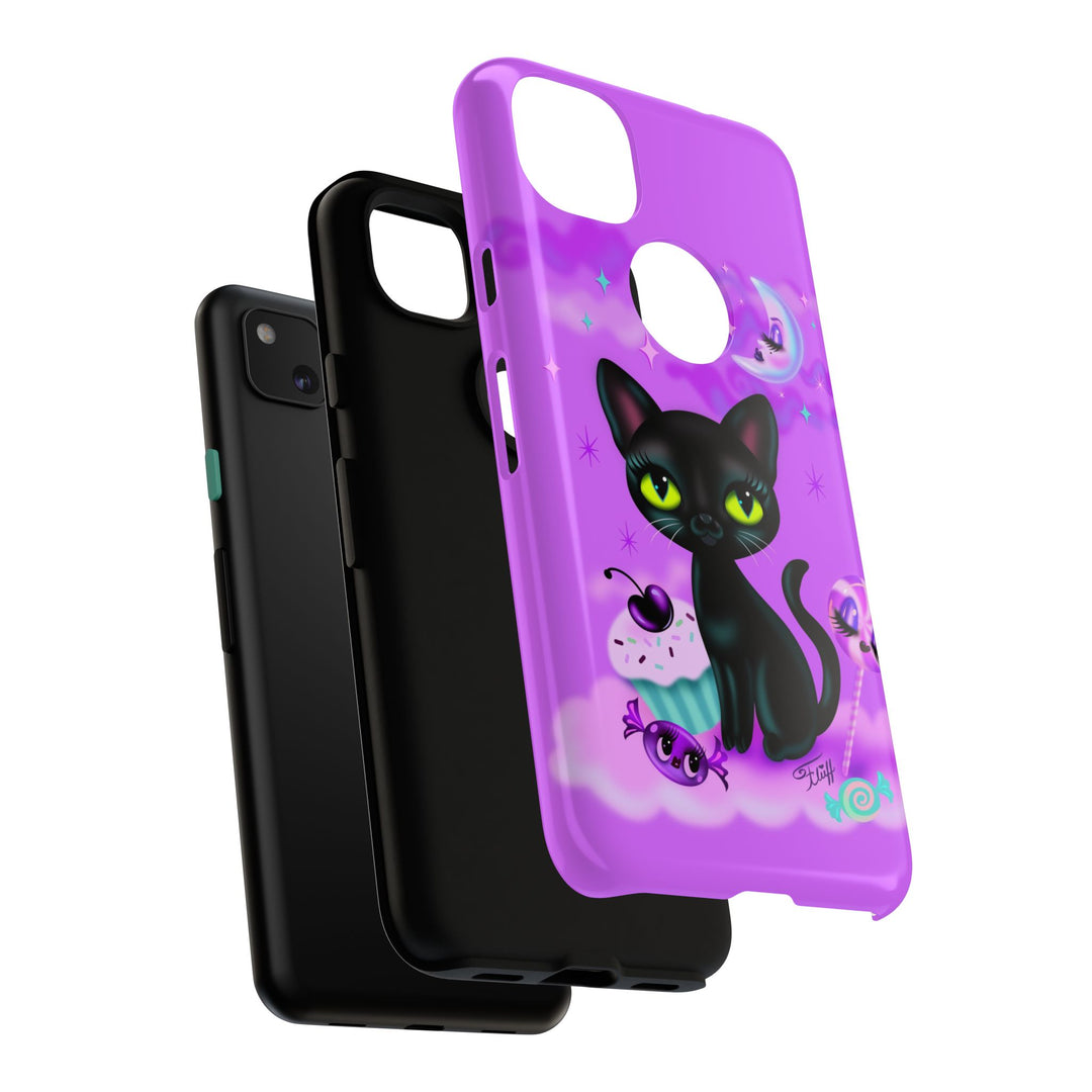 Vyolette in the Sky with Candies  • Tough Phone Case