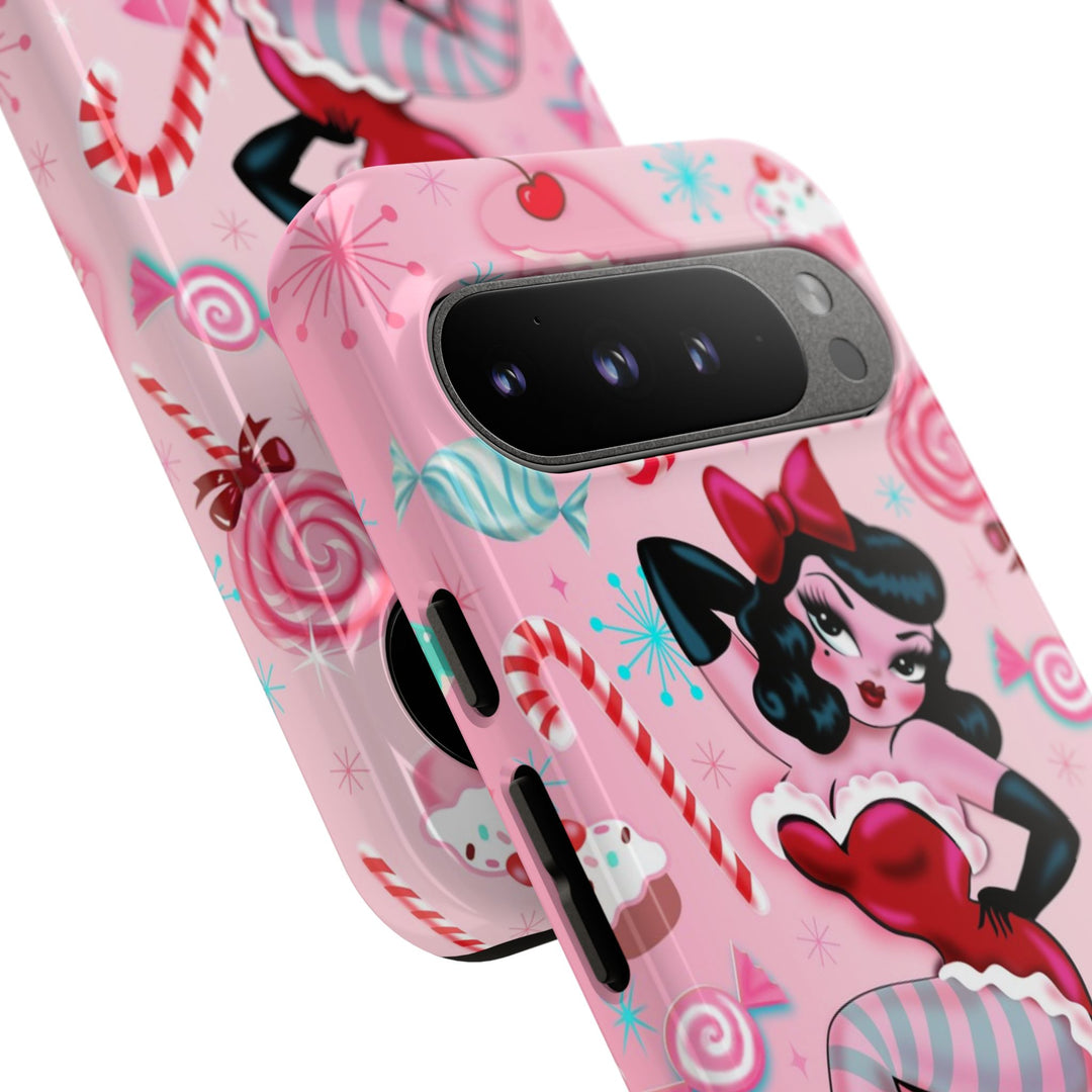 Candy Cane Martini Girl • Case Mate Galaxy S7 & S9 Slim Phone Case