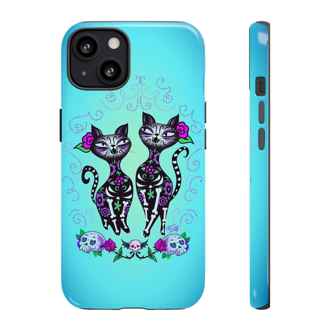 Sugar Skull Cats • Tough Phone Case