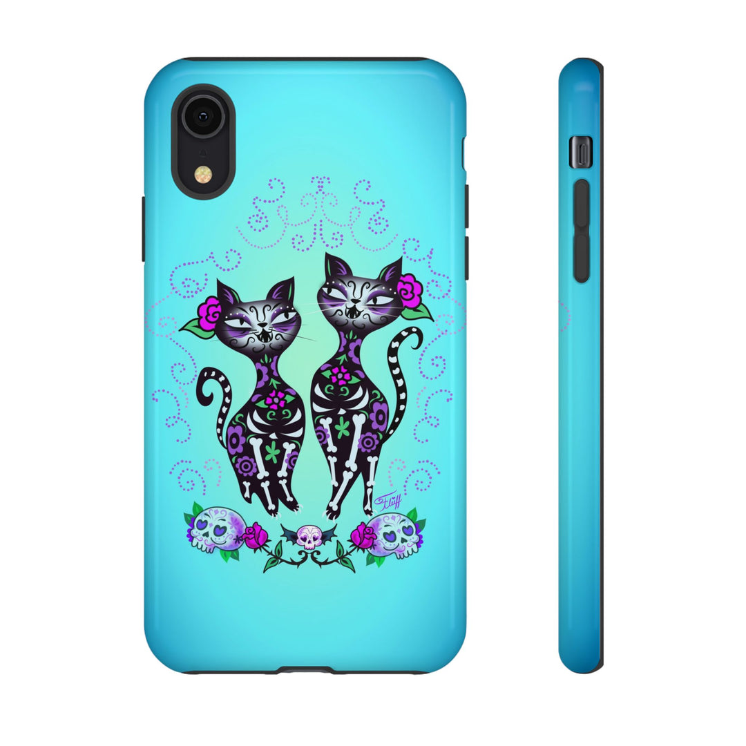 Sugar Skull Cats • Tough Phone Case