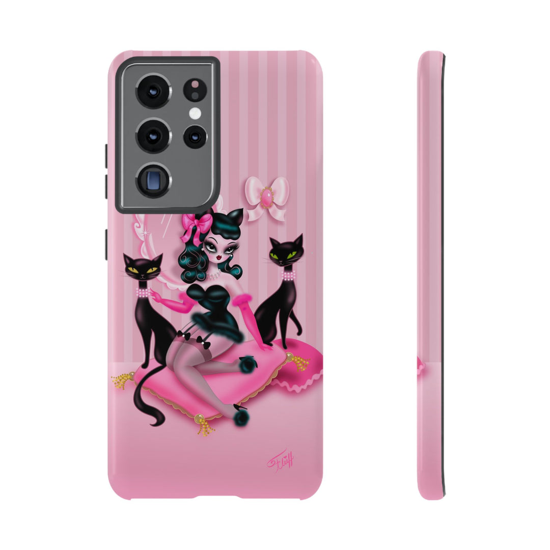 Kitten Boudoir Doll • Tough Phone Case