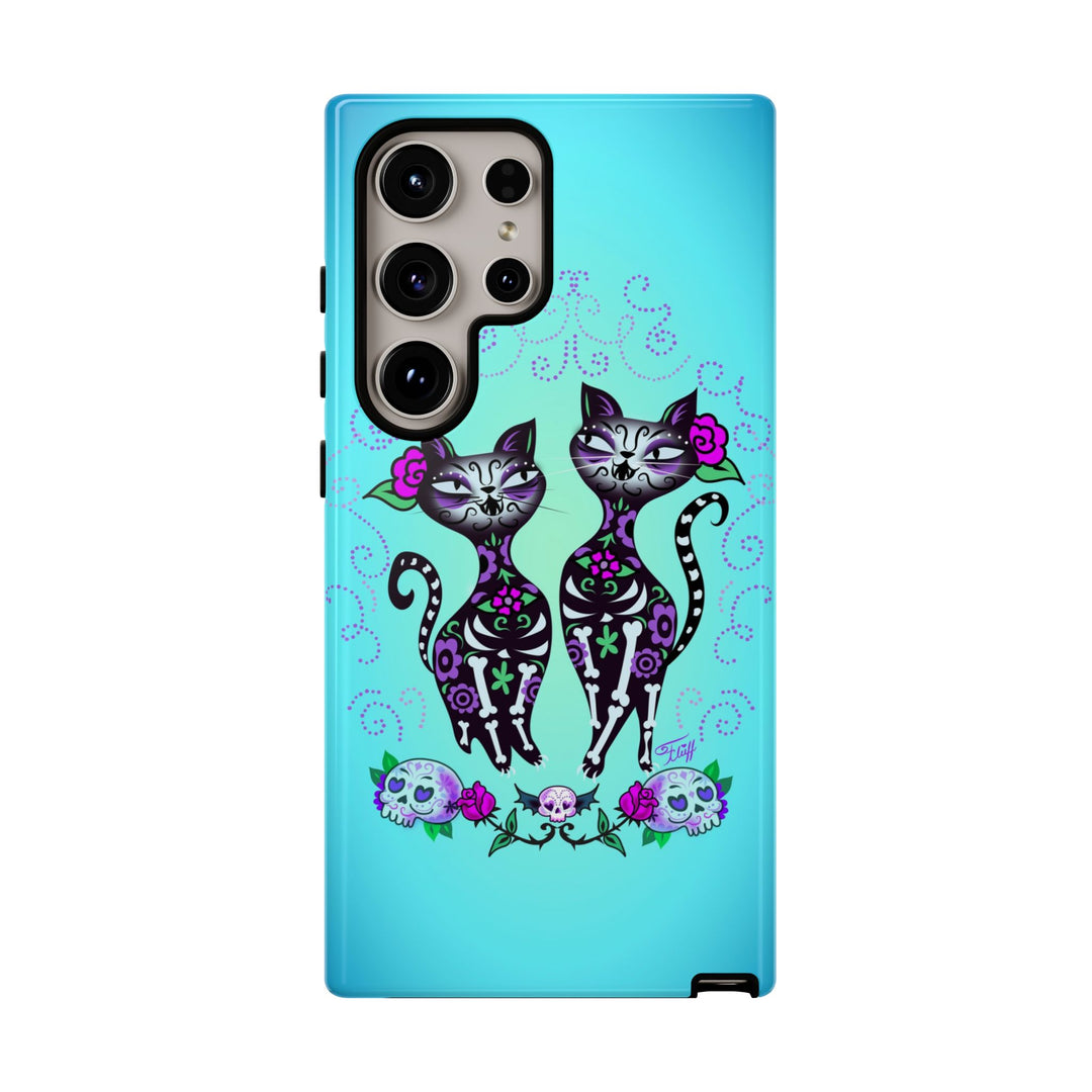 Sugar Skull Cats • Tough Phone Case