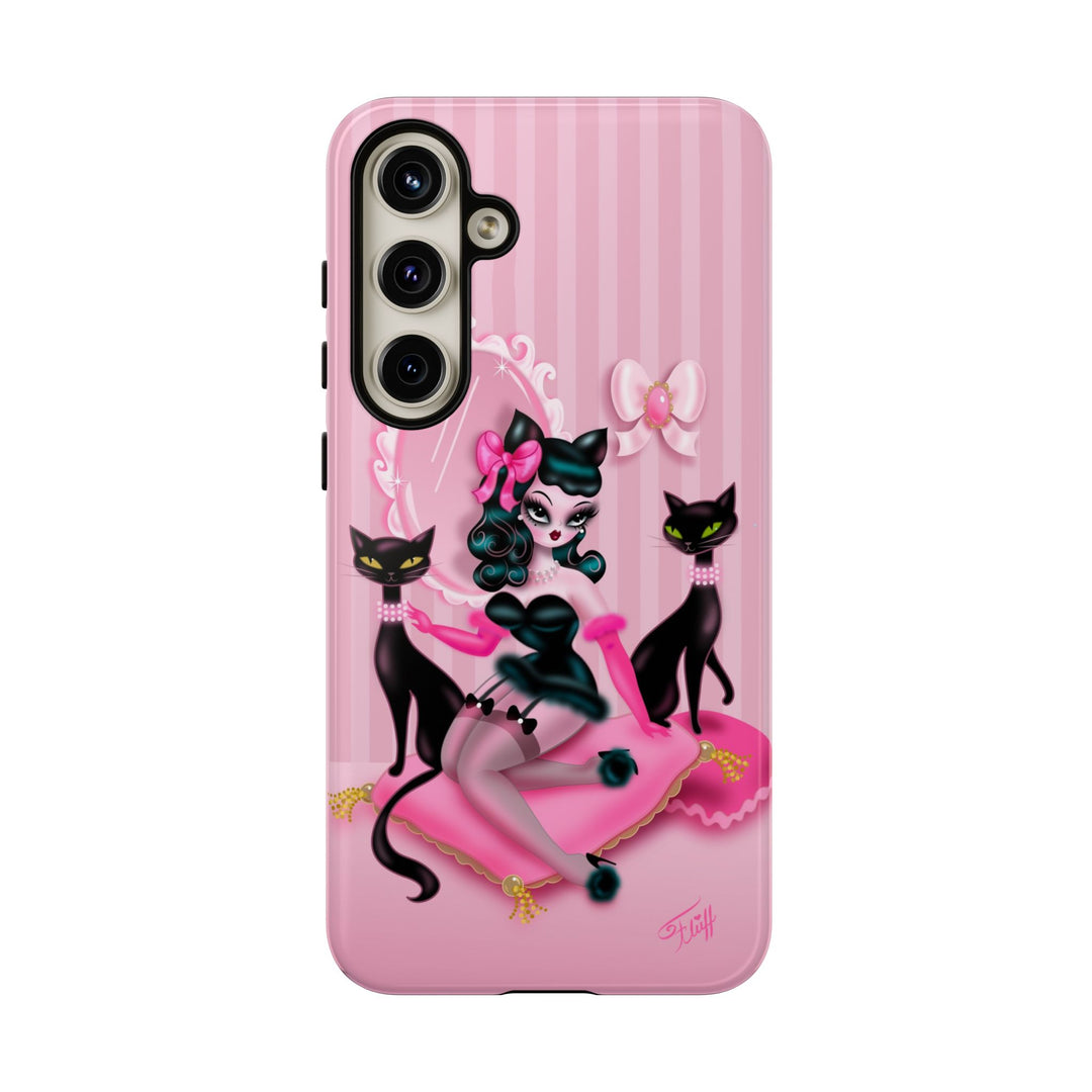 Kitten Boudoir Doll • Tough Phone Case