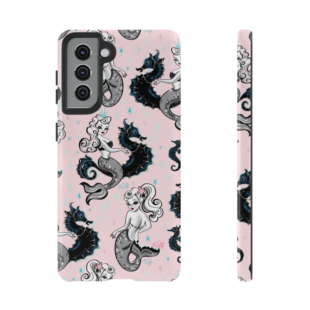 Pearla on Pink • Tough Phone Case