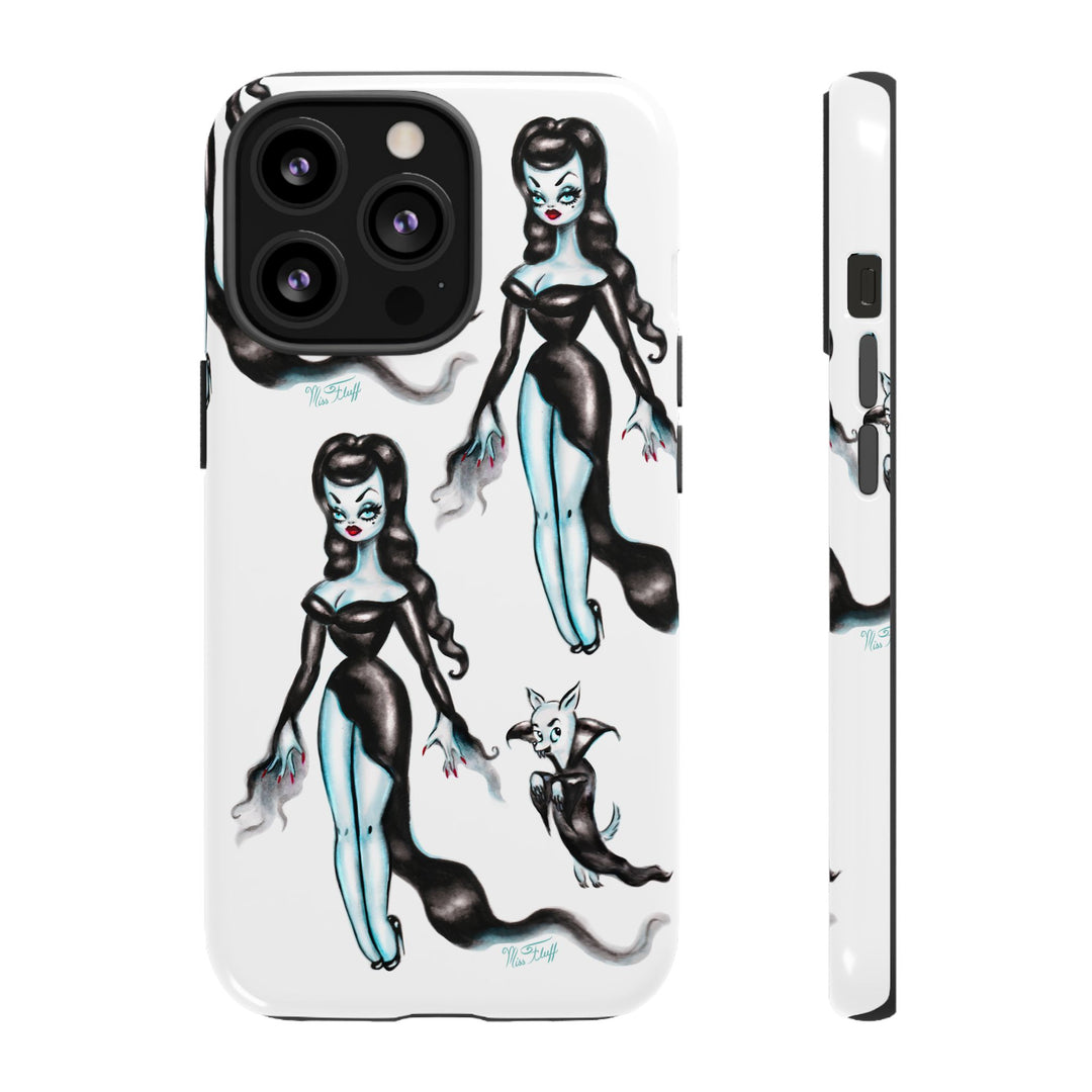 Vampira with Nosferachi • Tough Phone Case