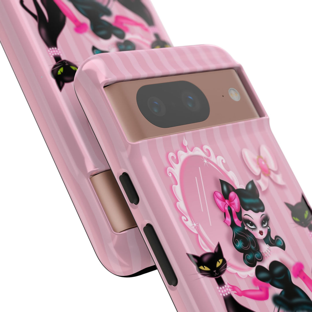 Kitten Boudoir Doll • Tough Phone Case
