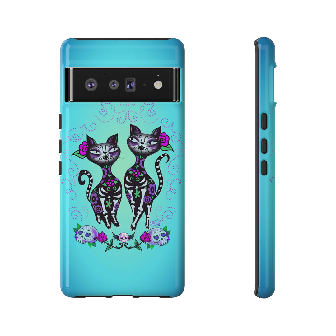 Sugar Skull Cats • Tough Phone Case