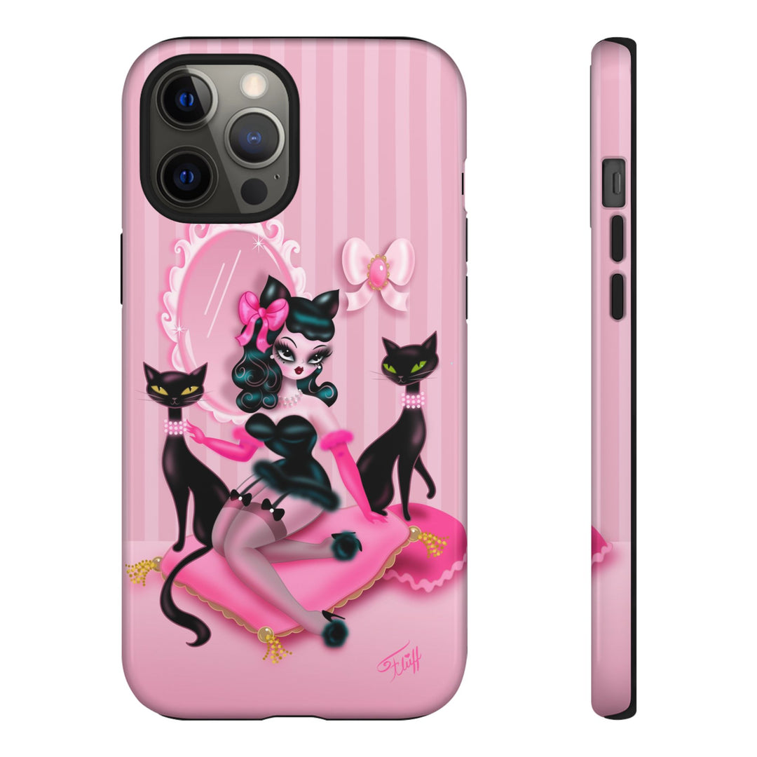 Kitten Boudoir Doll • Tough Phone Case